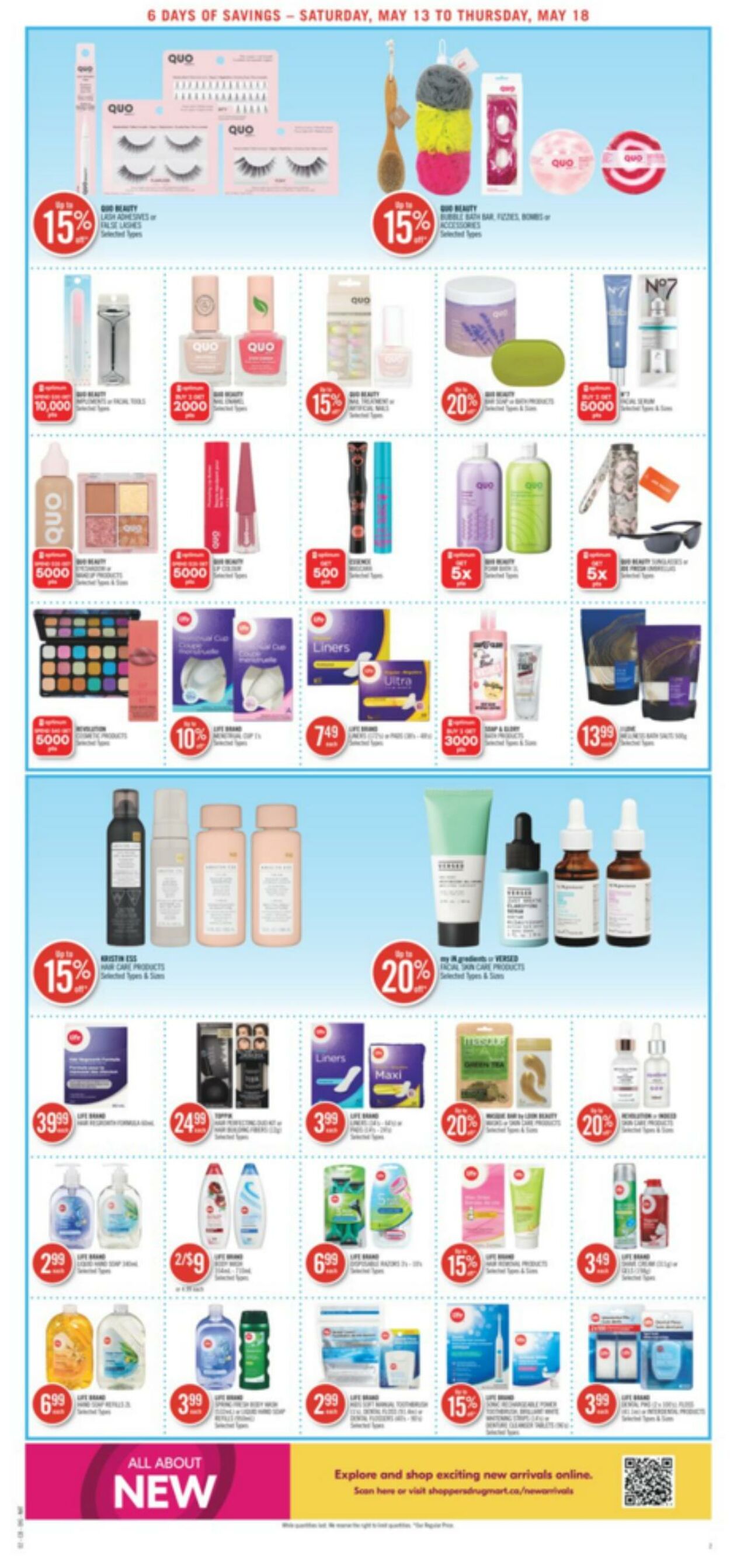 Circulaire Shoppers Drug Mart 13.05.2023 - 18.05.2023