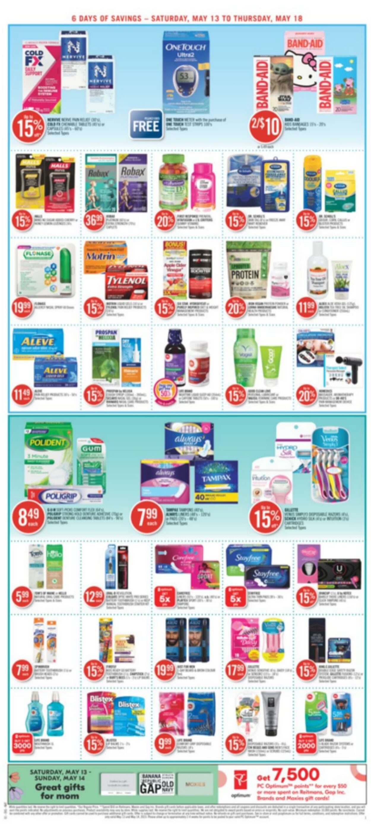 Circulaire Shoppers Drug Mart 13.05.2023 - 18.05.2023