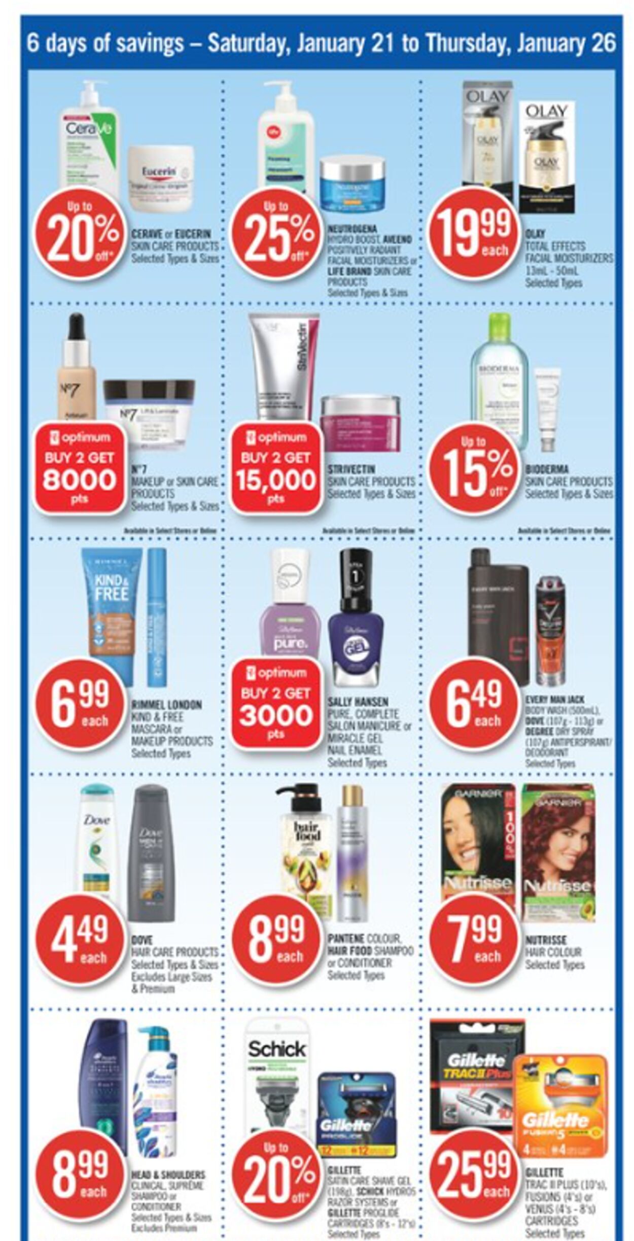 Circulaire Shoppers Drug Mart 21.01.2023 - 26.01.2023