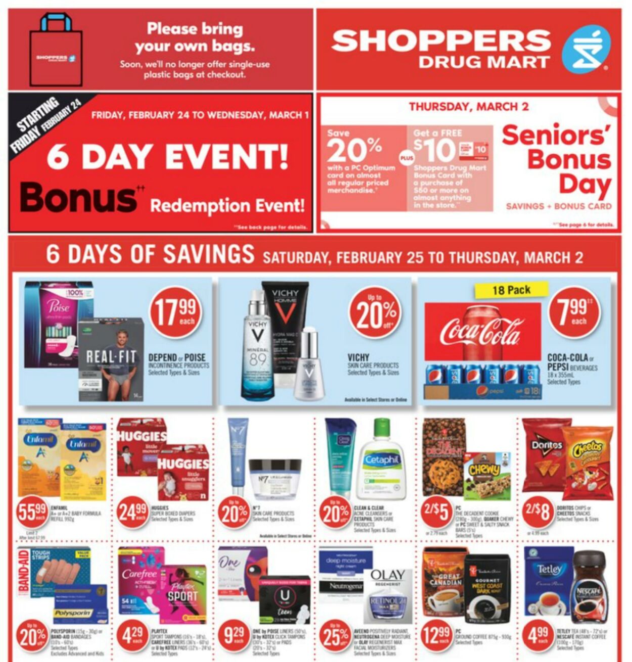 Circulaire Shoppers Drug Mart 25.02.2023 - 02.03.2023