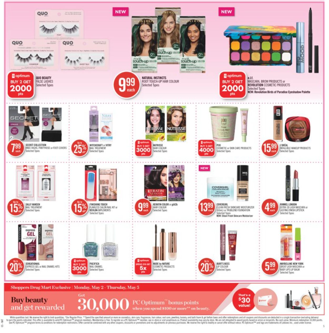 Circulaire Shoppers Drug Mart 30.04.2022 - 05.05.2022