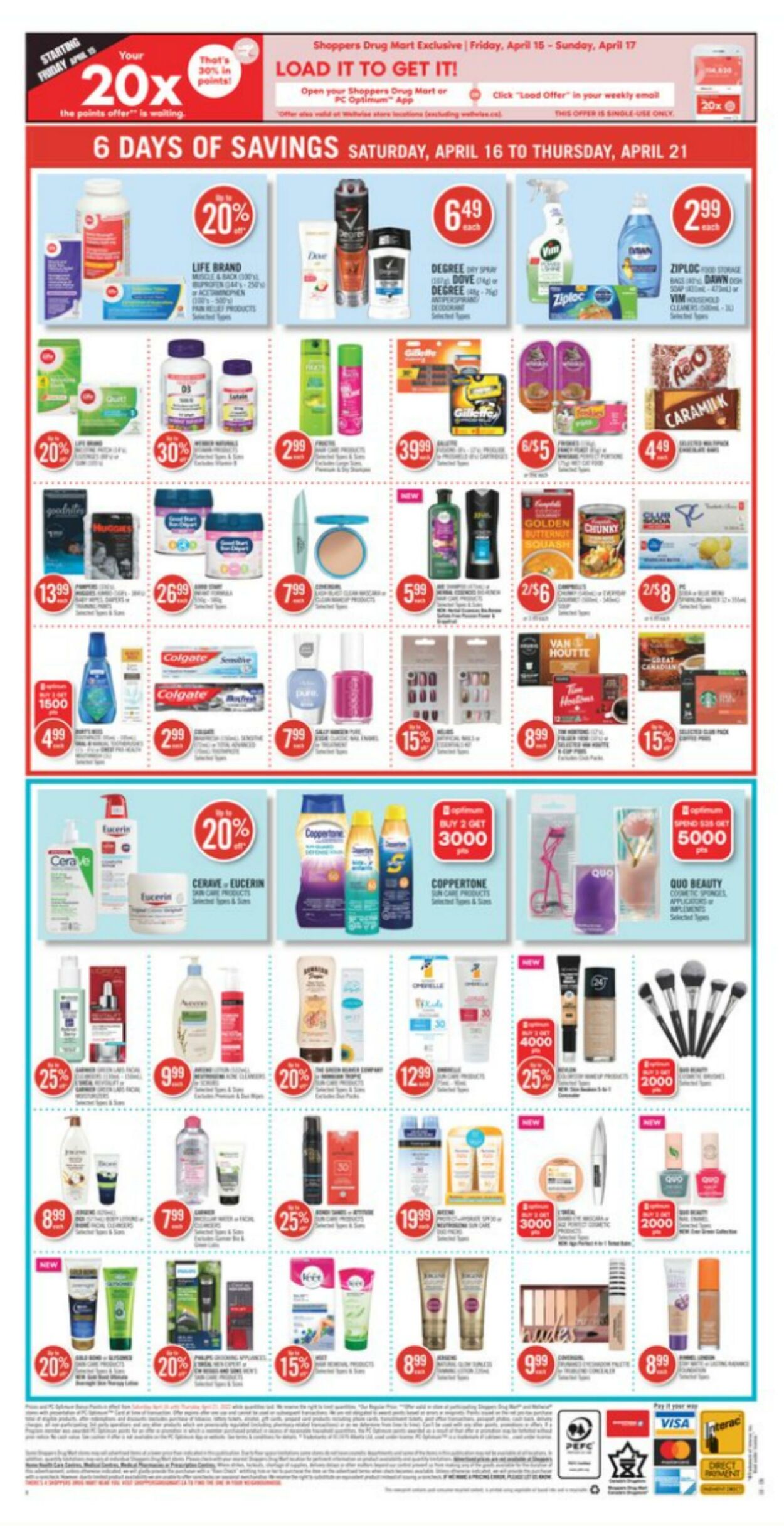 Circulaire Shoppers Drug Mart 15.04.2022 - 21.04.2022