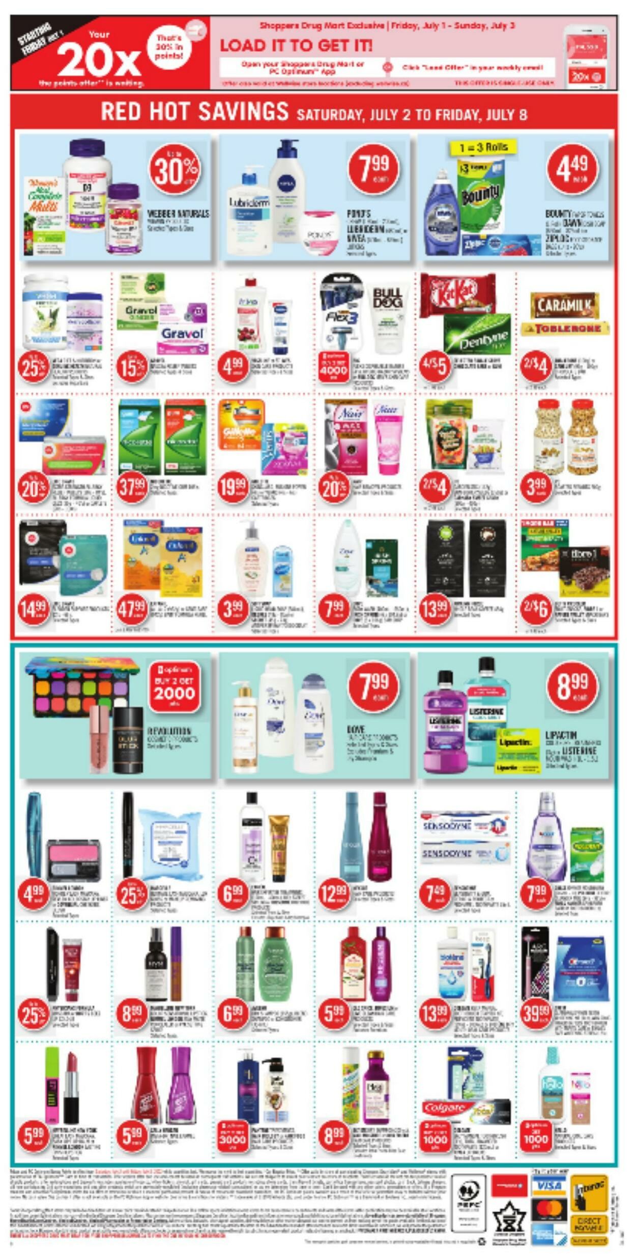 Circulaire Shoppers Drug Mart 02.07.2022 - 08.07.2022