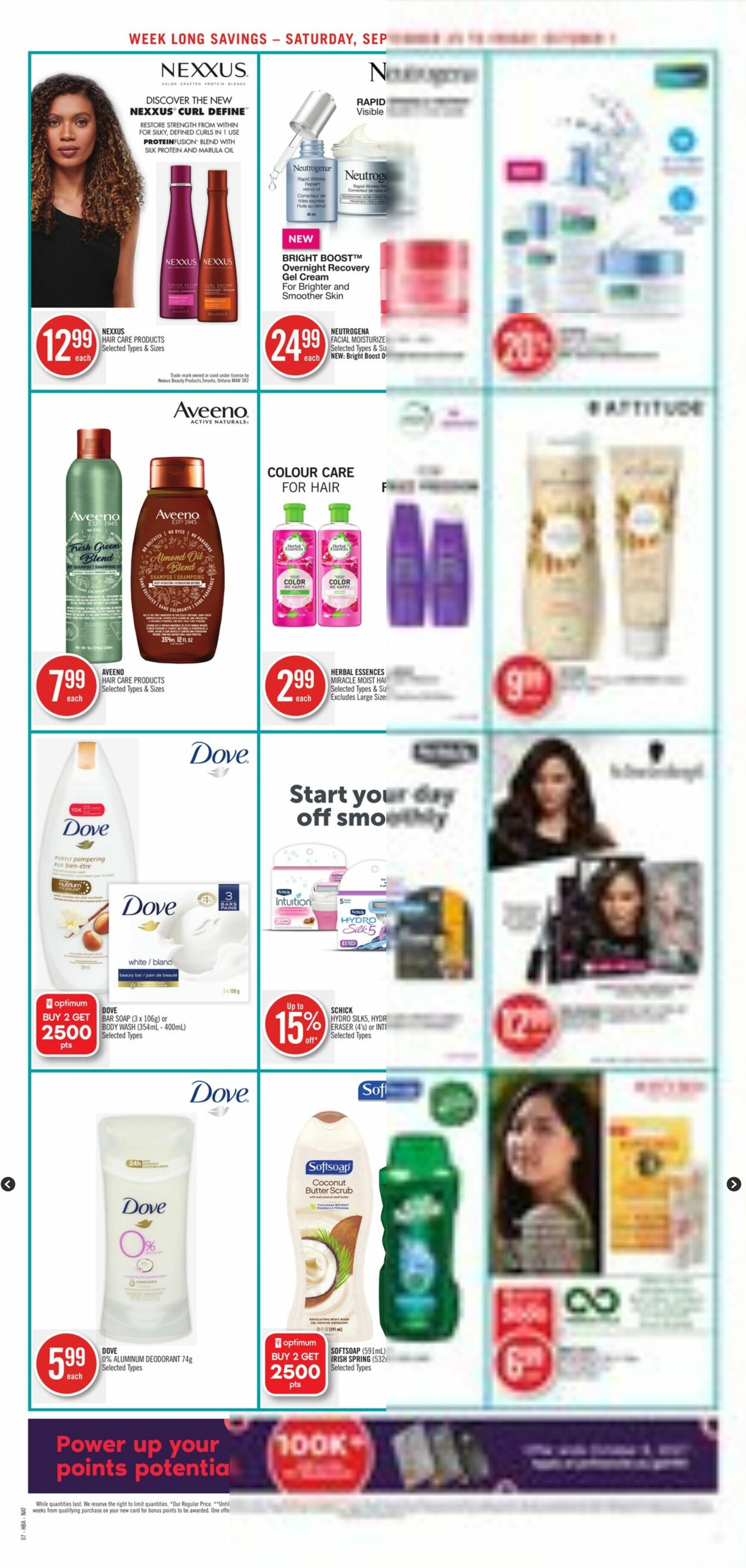 Circulaire Shoppers Drug Mart 25.09.2021 - 01.10.2021