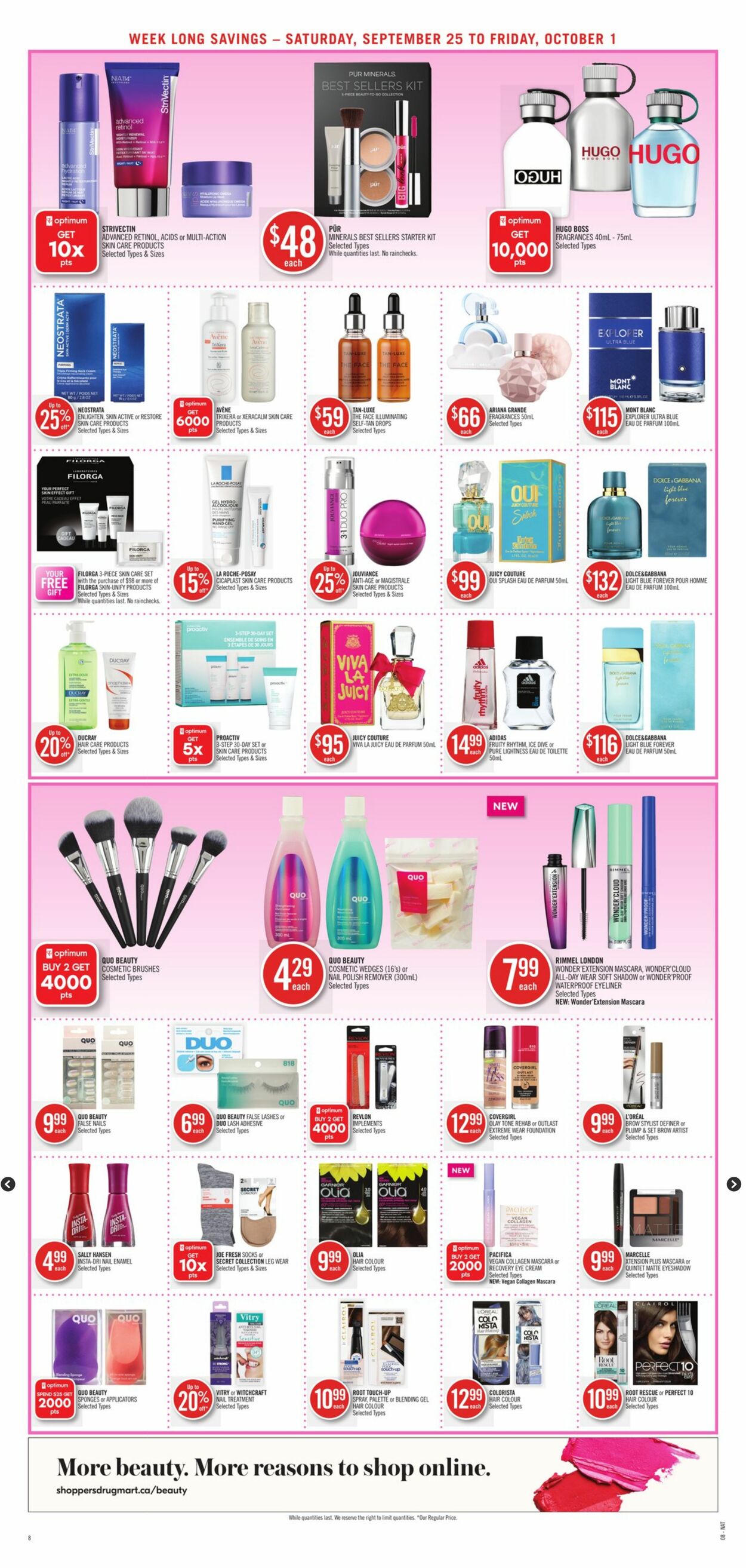 Circulaire Shoppers Drug Mart 25.09.2021 - 01.10.2021