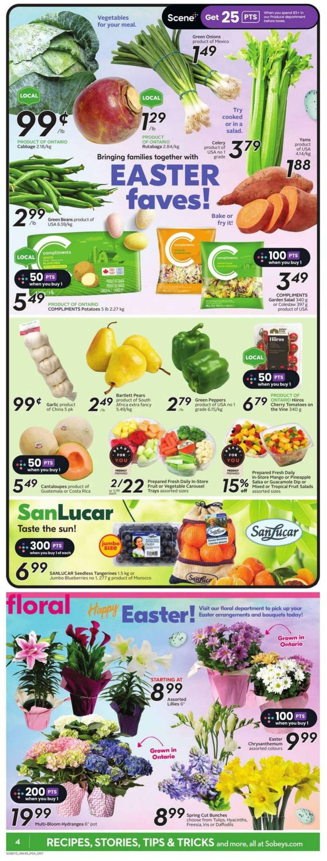 Circulaire Sobeys 06.04.2023 - 12.04.2023