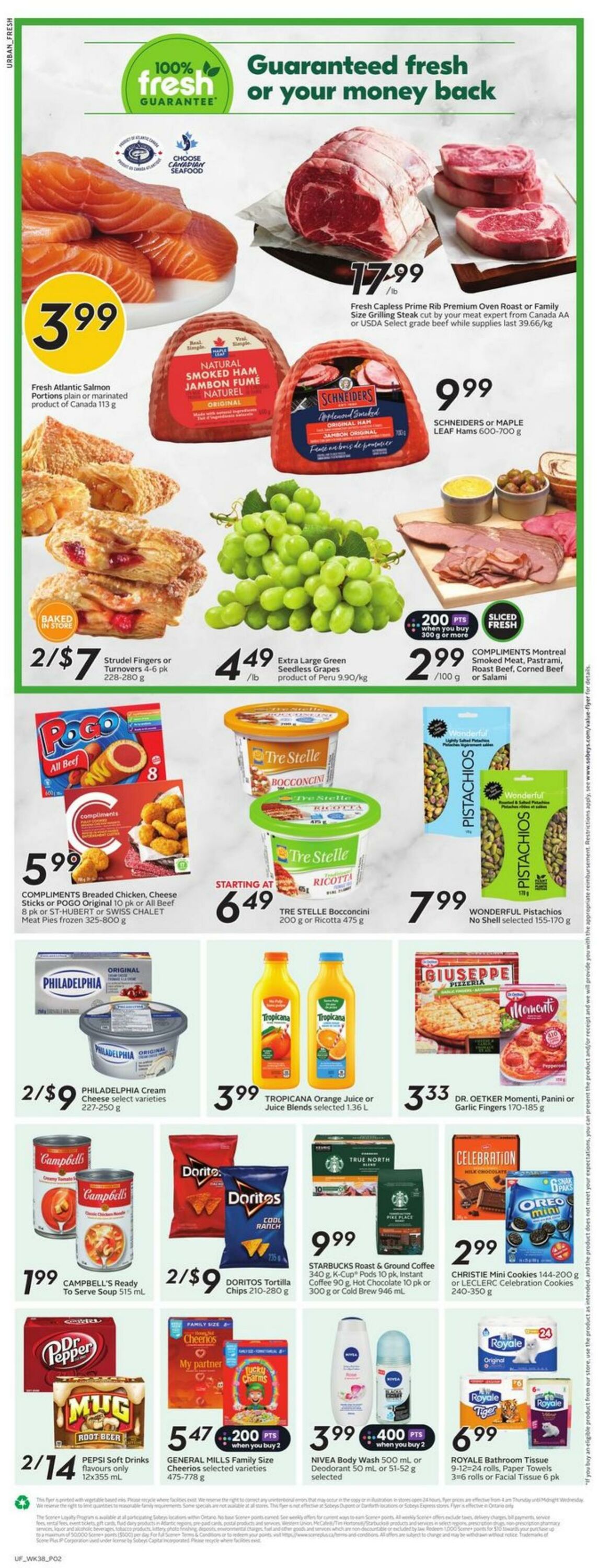 Circulaire Sobeys 16.01.2025 - 22.01.2025