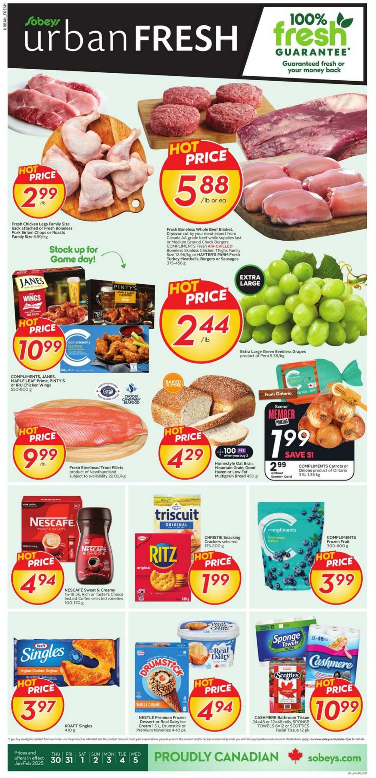 Circulaire Sobeys 30.01.2025 - 05.02.2025