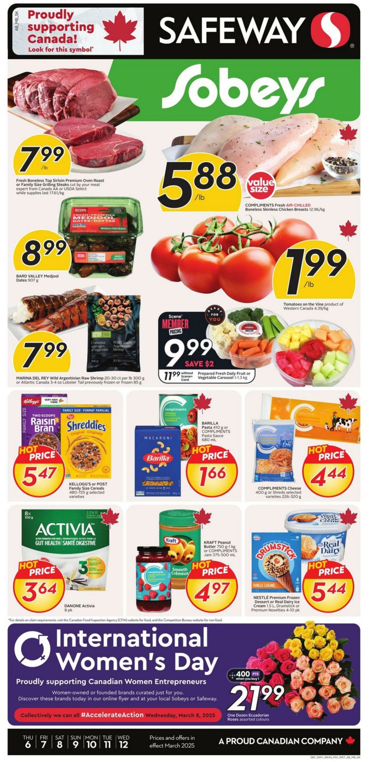 Circulaire Sobeys 06.03.2025 - 12.03.2025