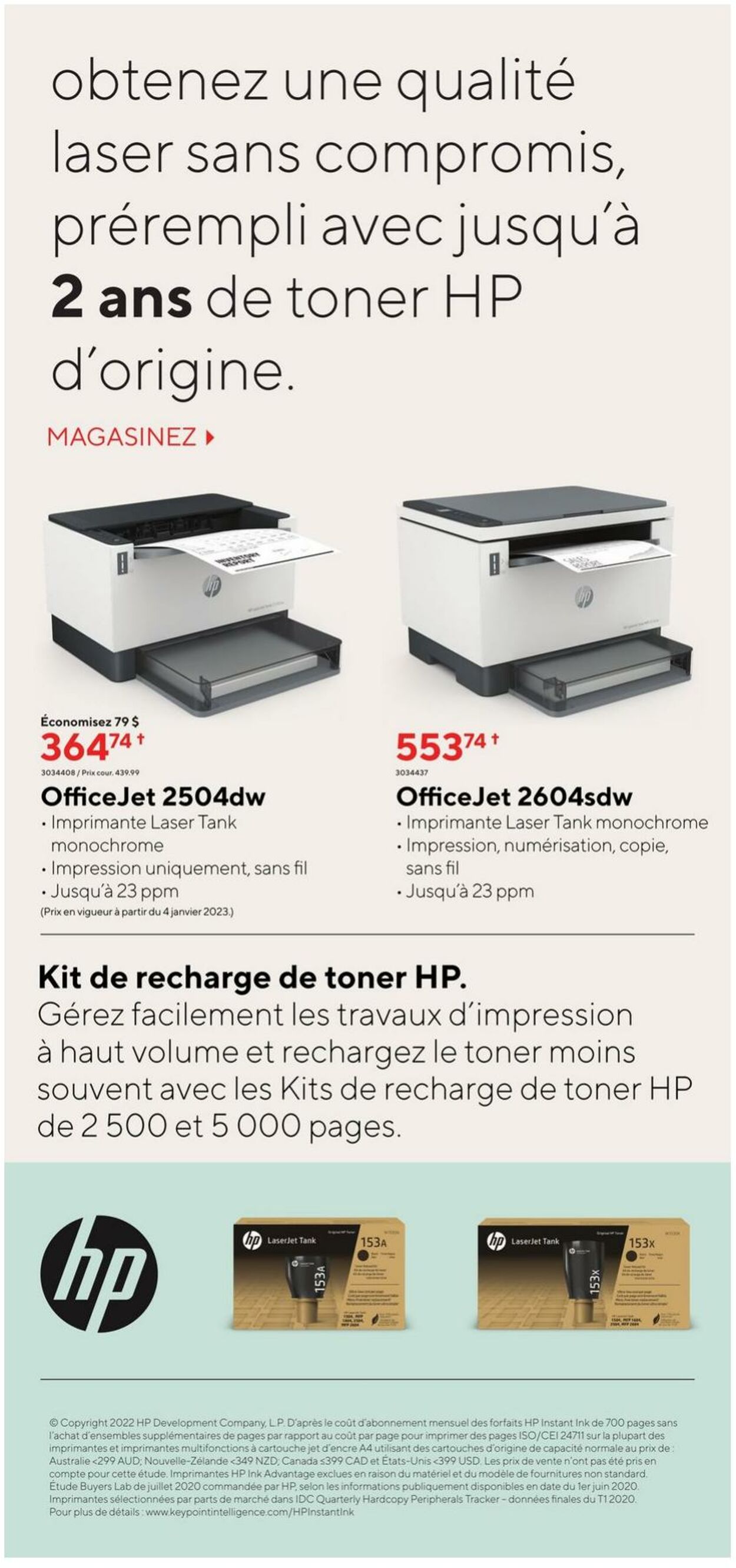 Circulaire Staples 02.01.2023 - 10.01.2023