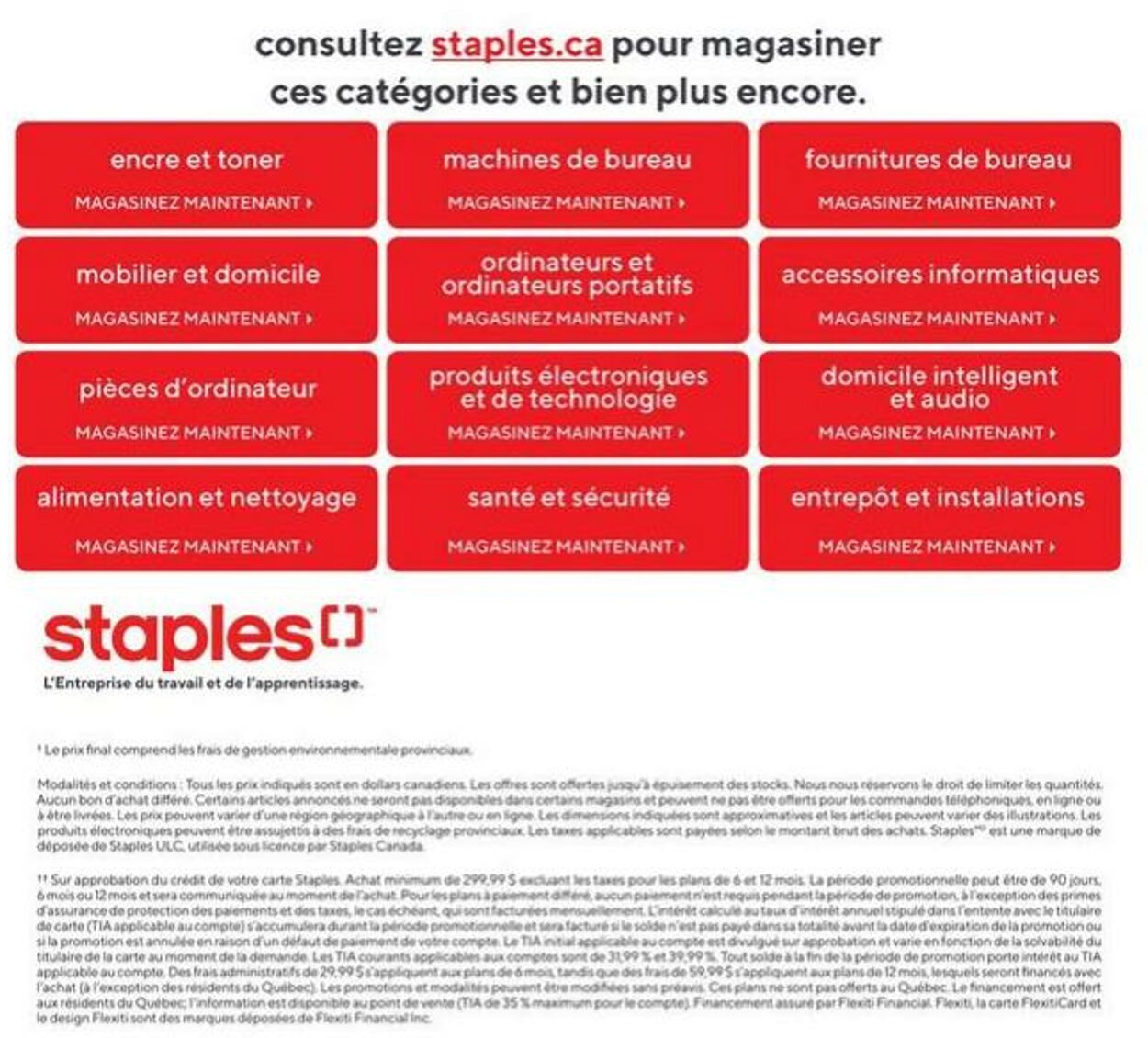 Circulaire Staples 02.01.2023 - 10.01.2023