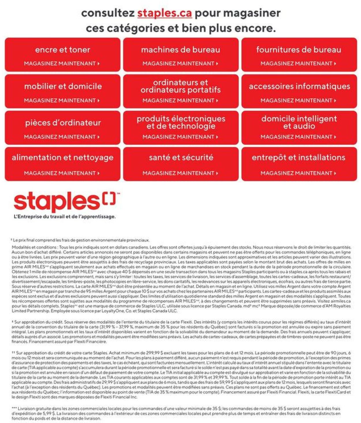 Circulaire Staples 29.06.2022 - 05.07.2022