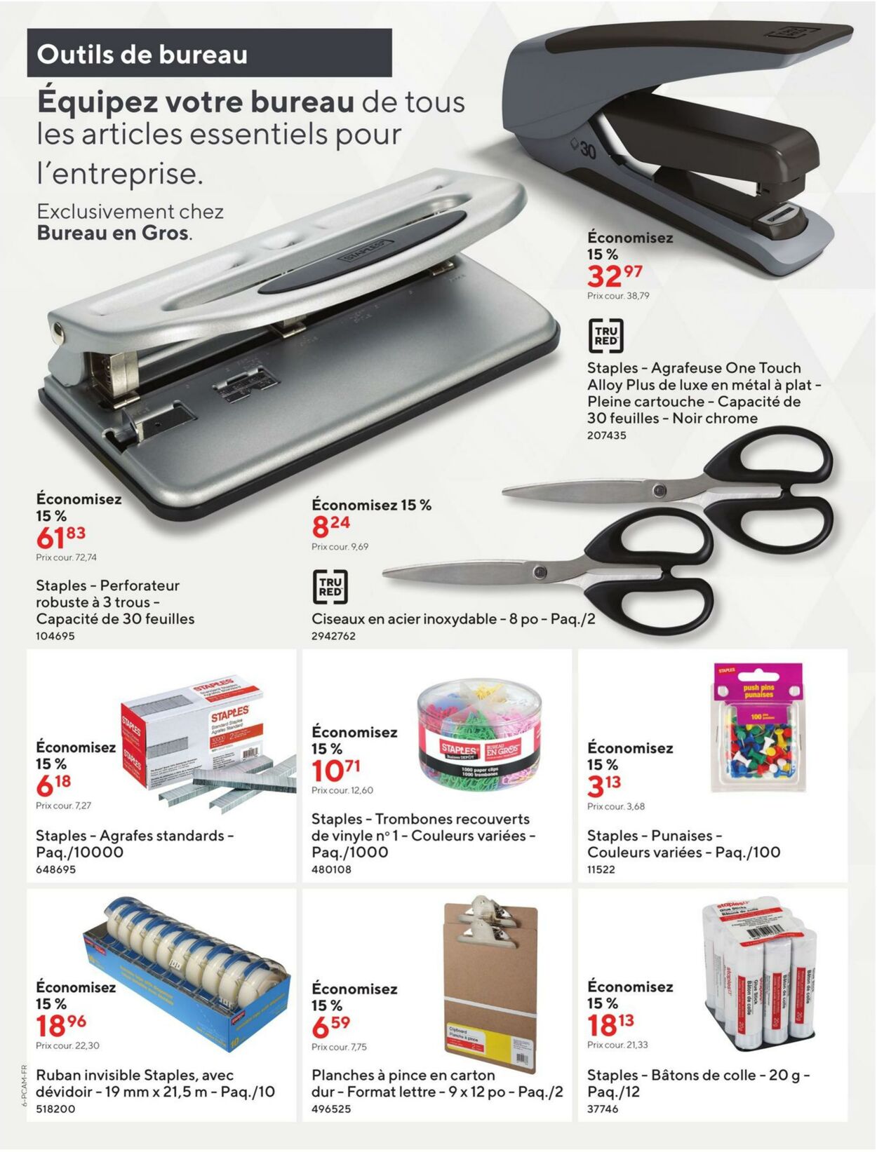 Circulaire Staples 05.03.2025 - 18.03.2025