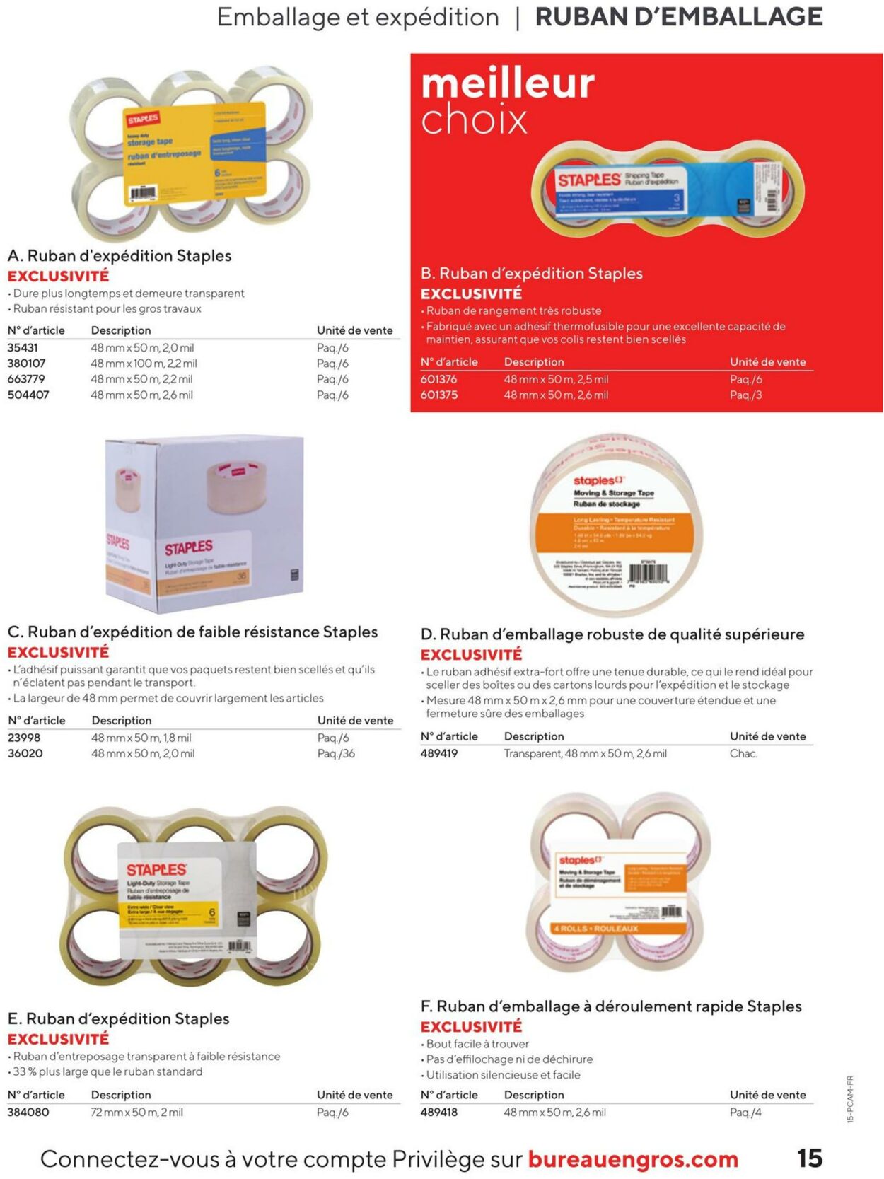 Circulaire Staples 04.09.2024 - 04.09.2025