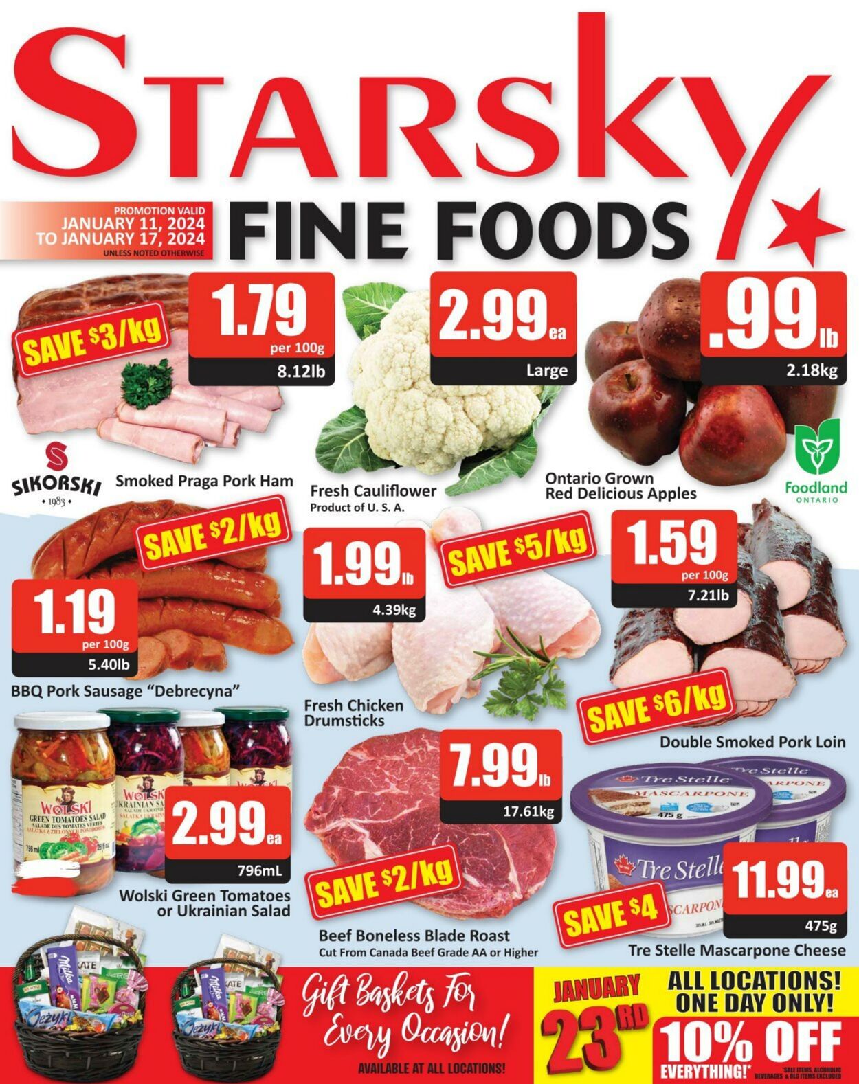 Circulaire Starsky Foods 11.01.2024 - 17.01.2024