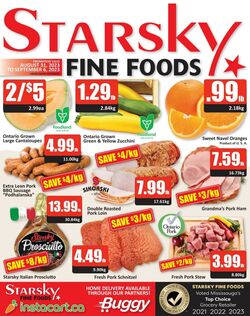 Circulaire Starsky Foods 31.08.2023 - 06.09.2023