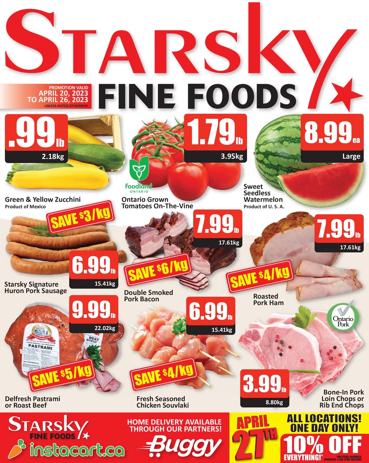 Circulaire Starsky Foods 20.04.2023 - 26.04.2023