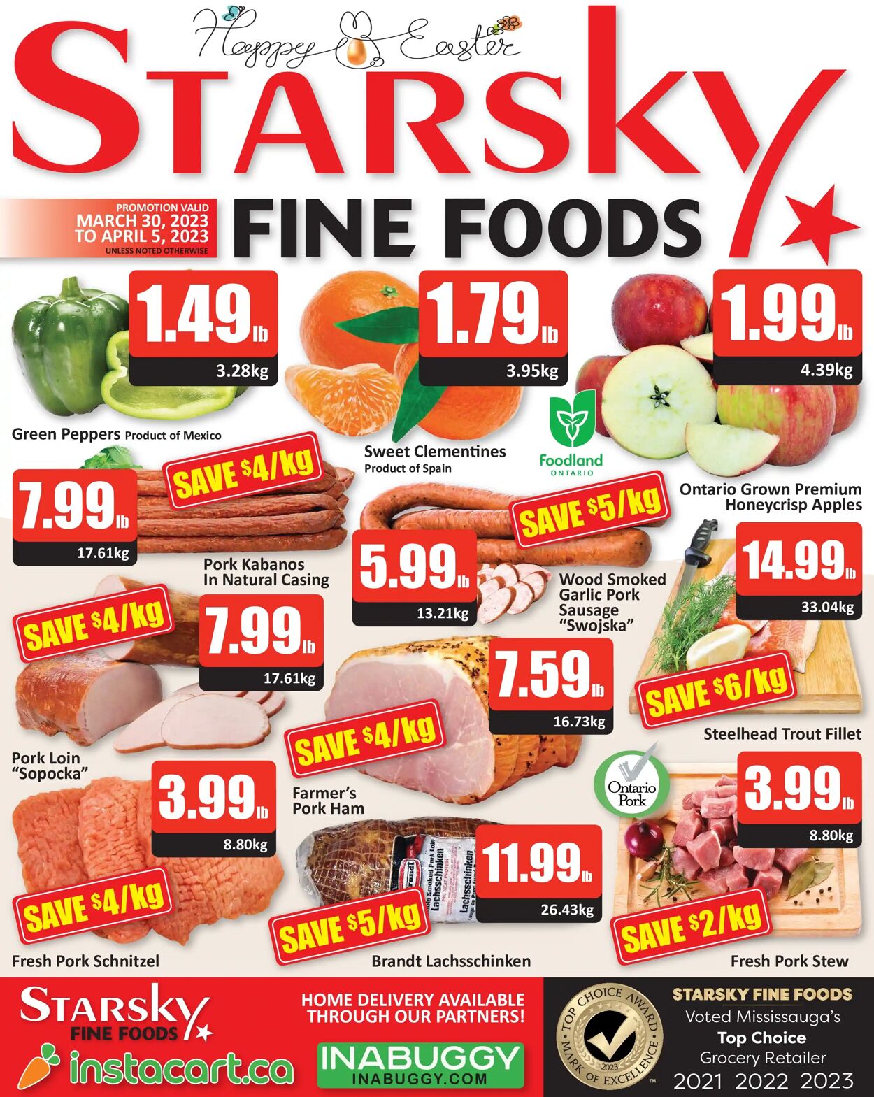 Circulaire Starsky Foods 30.03.2023 - 05.04.2023