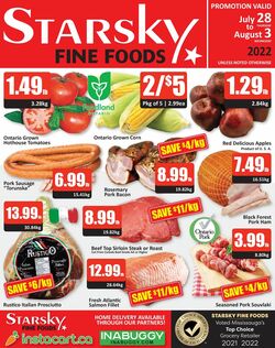 Circulaire Starsky Foods 28.07.2022-03.08.2022