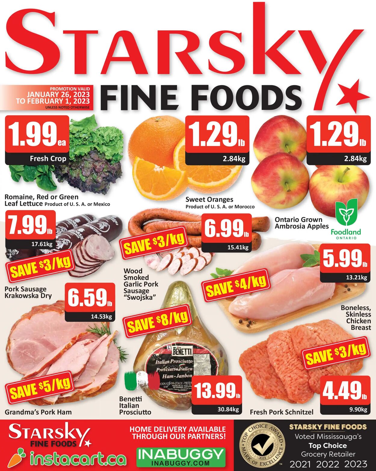 Circulaire Starsky Foods 26.01.2023 - 01.02.2023