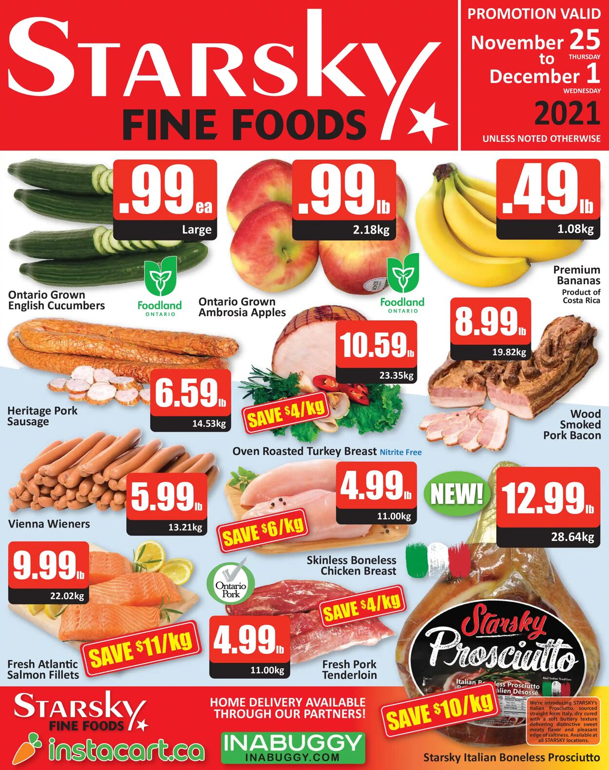 Circulaire Starsky Foods 25.11.2021 - 01.12.2021