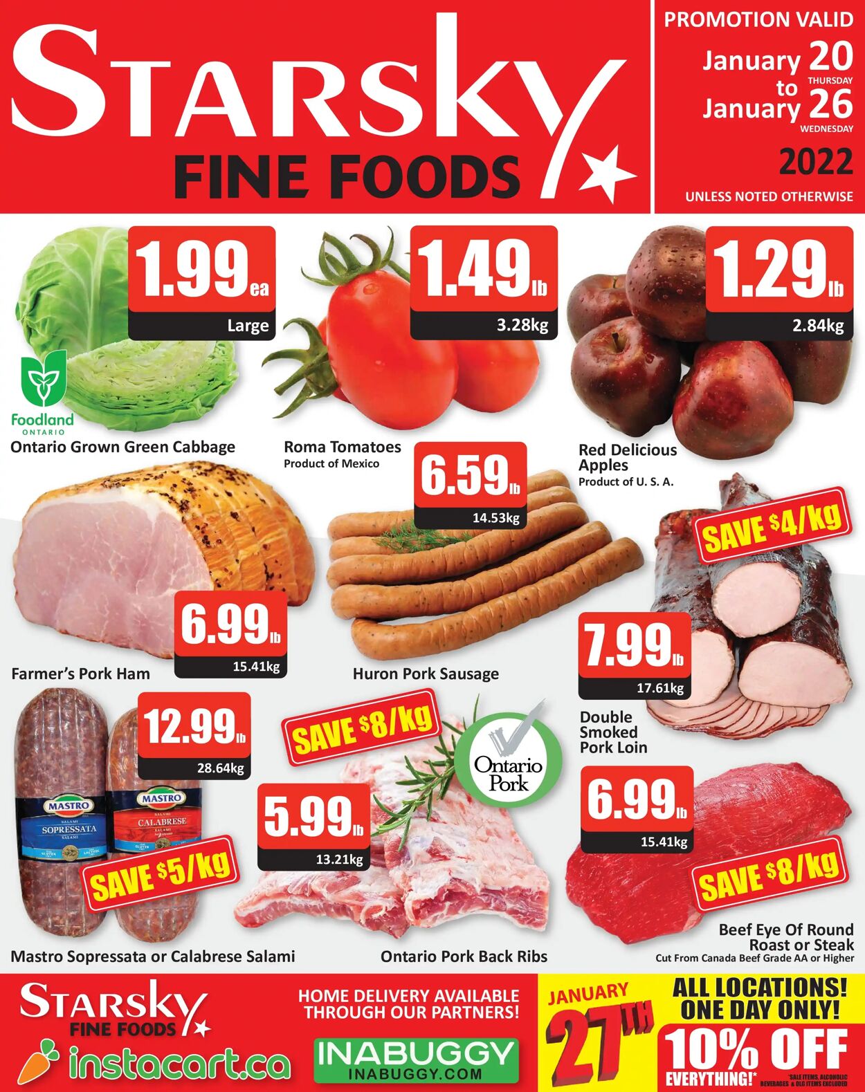 Circulaire Starsky Foods 20.01.2022 - 26.01.2022