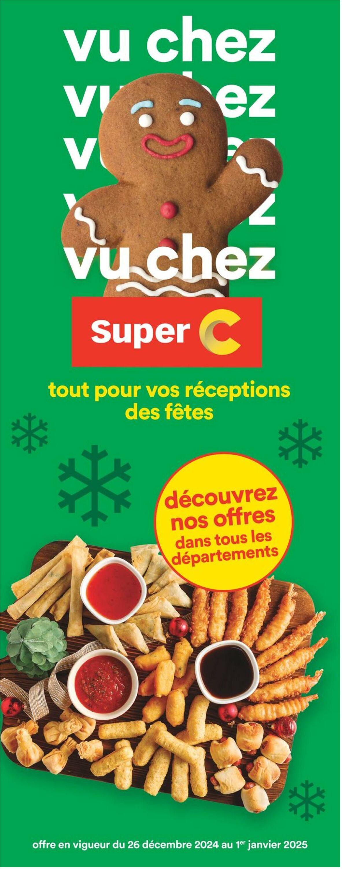 Circulaire Super C 26.12.2024 - 01.01.2025