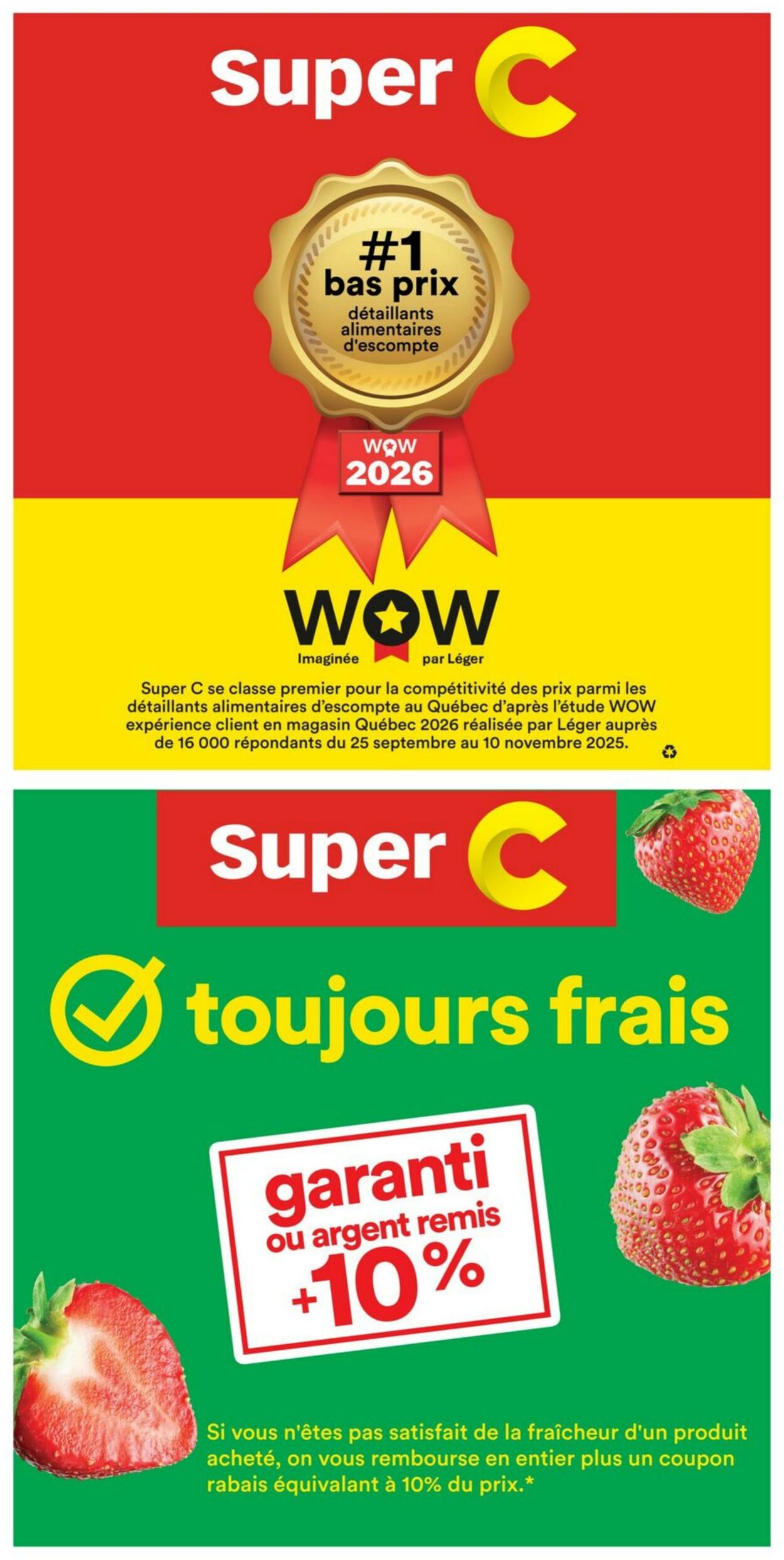 Circulaire Super C 26.03.2026 - 01.04.2026