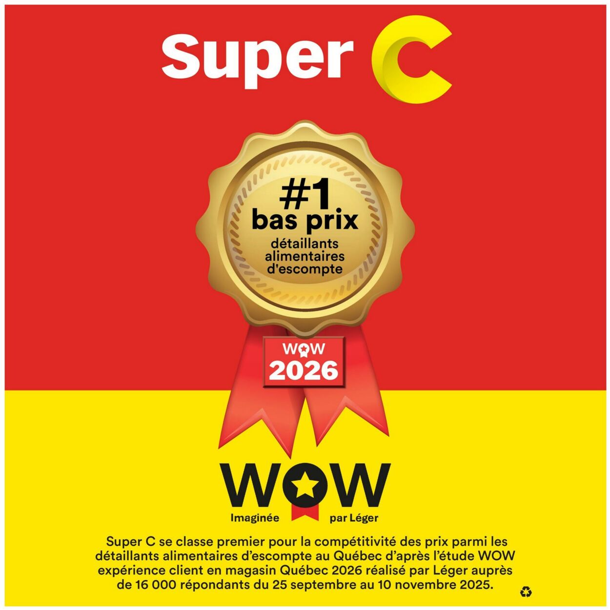 Circulaire Super C 19.03.2026 - 25.03.2026