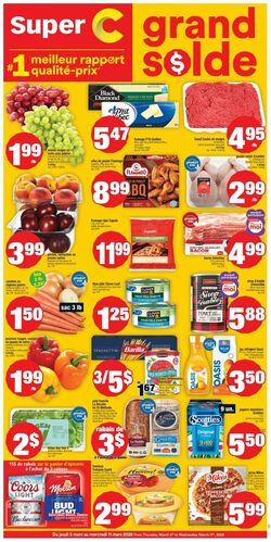 Circulaire Super C 09.04.2026 - 15.04.2026