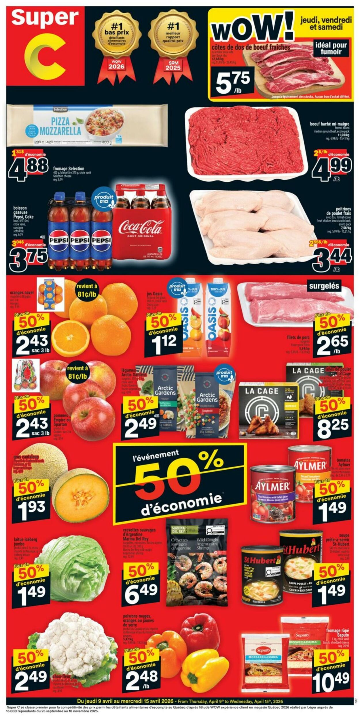 Circulaire Super C 09.04.2026 - 15.04.2026
