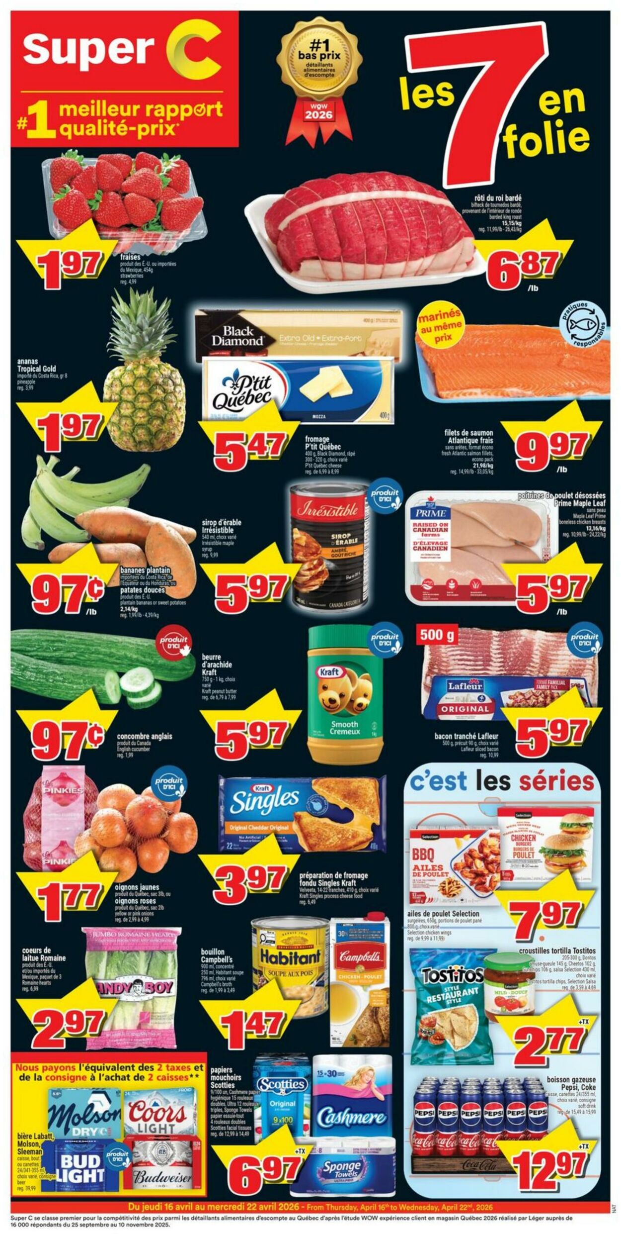 Circulaire Super C 16.04.2026 - 22.04.2026