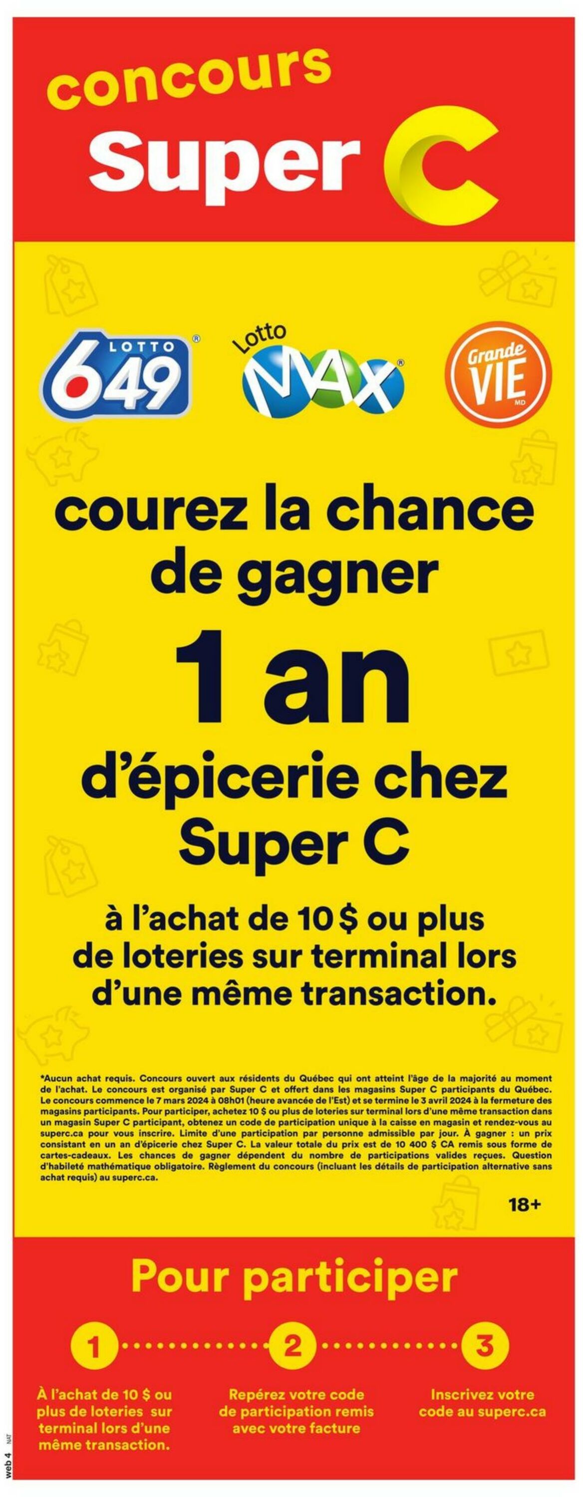 Circulaire Super C 07.03.2024 - 13.03.2024