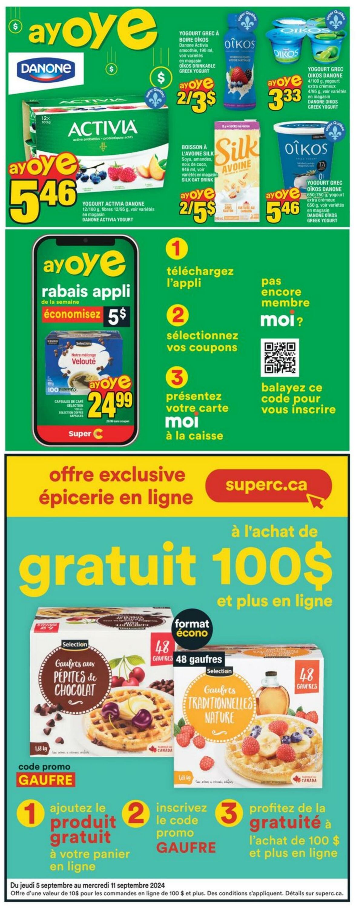 Circulaire Super C 05.09.2024 - 11.09.2024