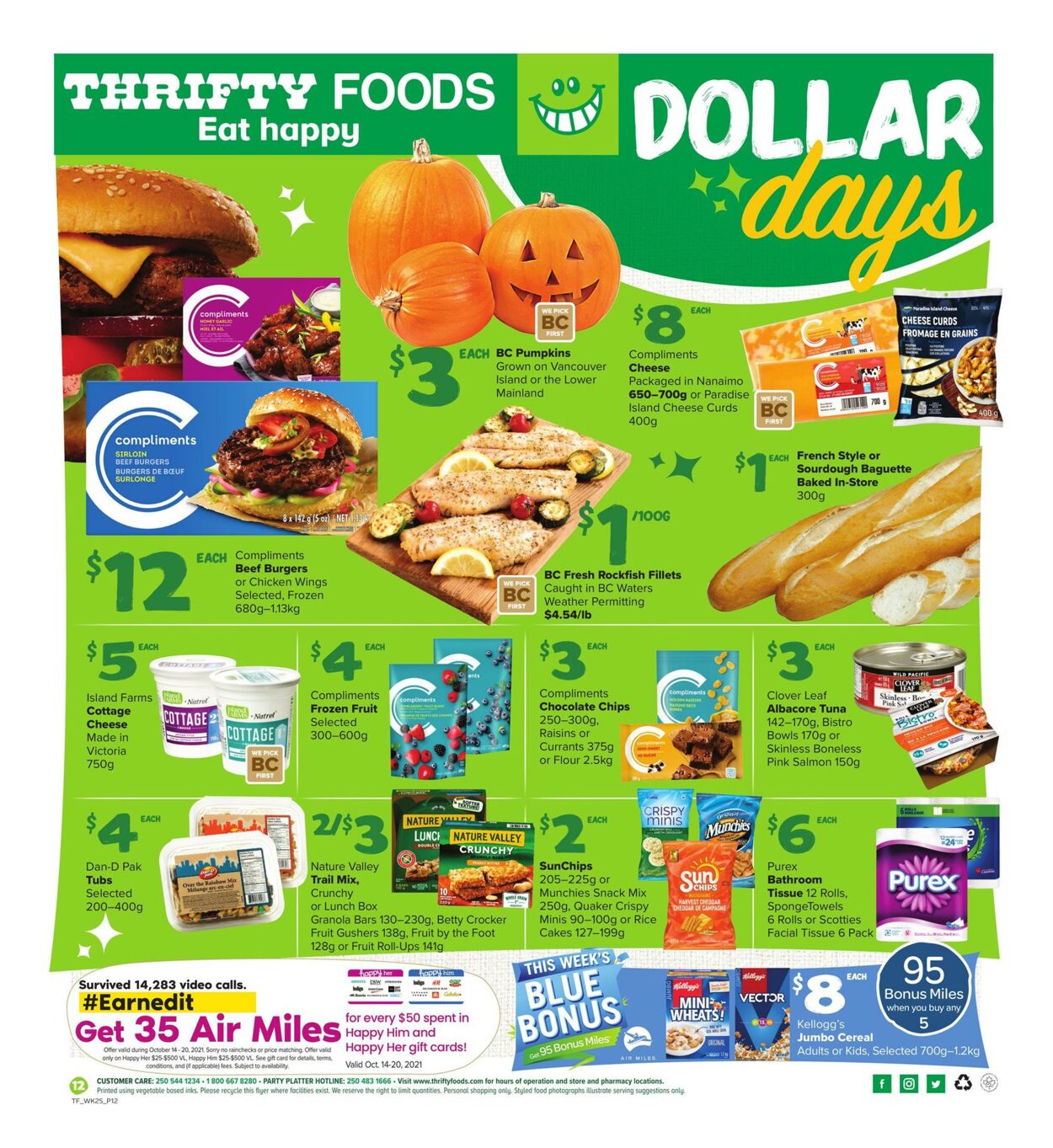 Circulaire Thrifty Foods 14.10.2021 - 20.10.2021