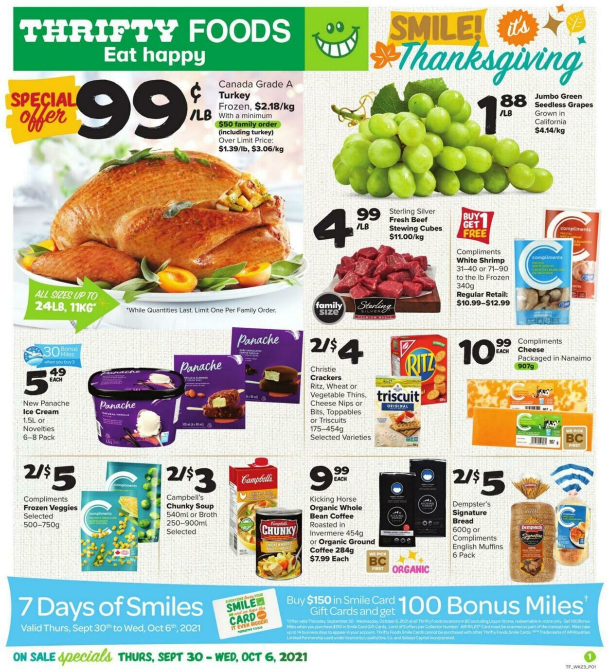 Circulaire Thrifty Foods 30.09.2021 - 06.10.2021
