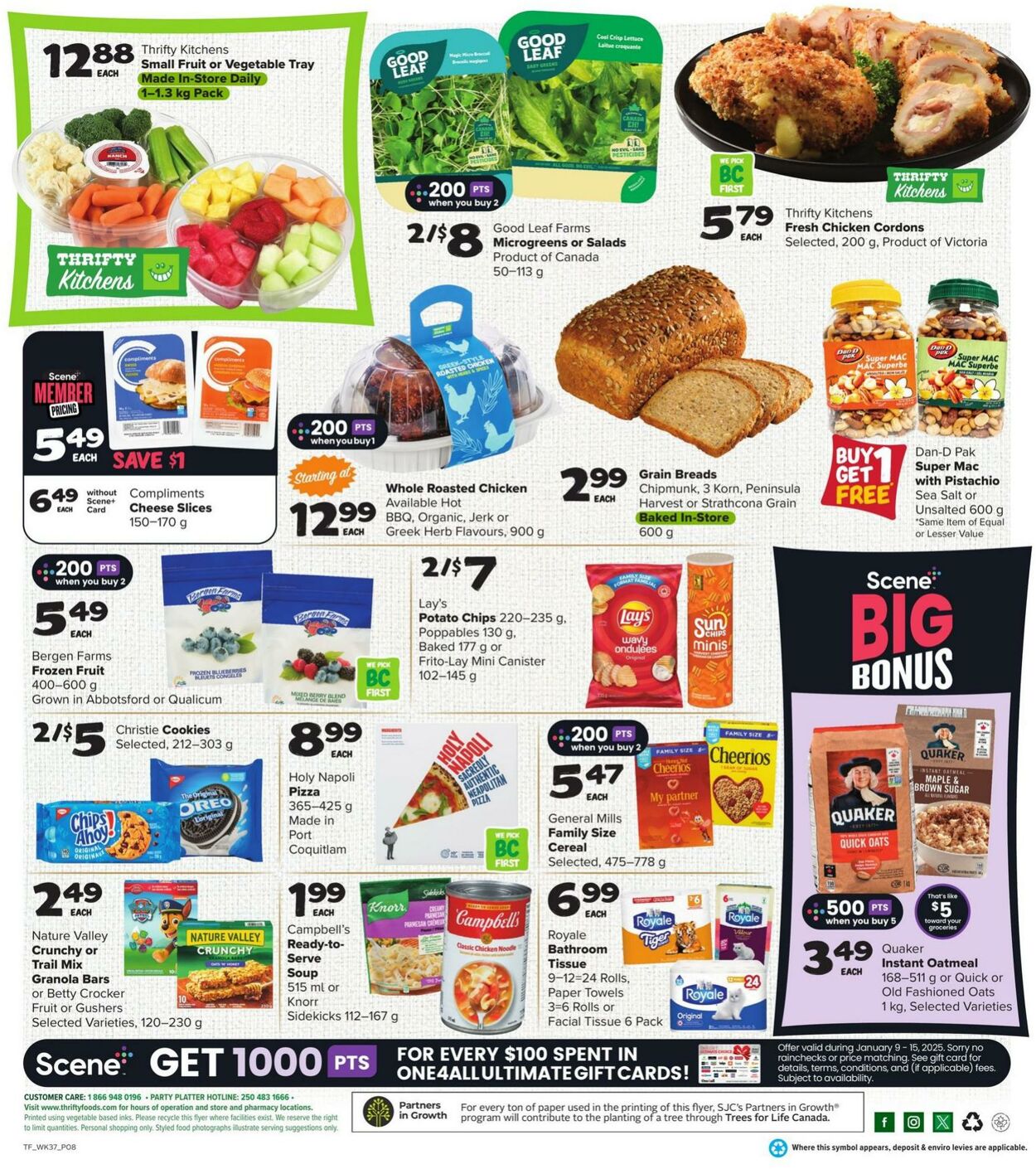 Circulaire Thrifty Foods 09.01.2025 - 15.01.2025