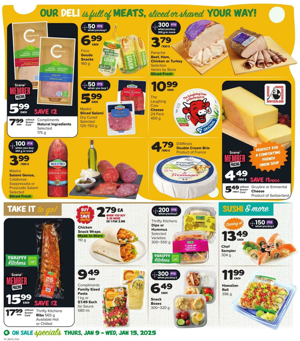 Circulaire Thrifty Foods 09.01.2025 - 15.01.2025