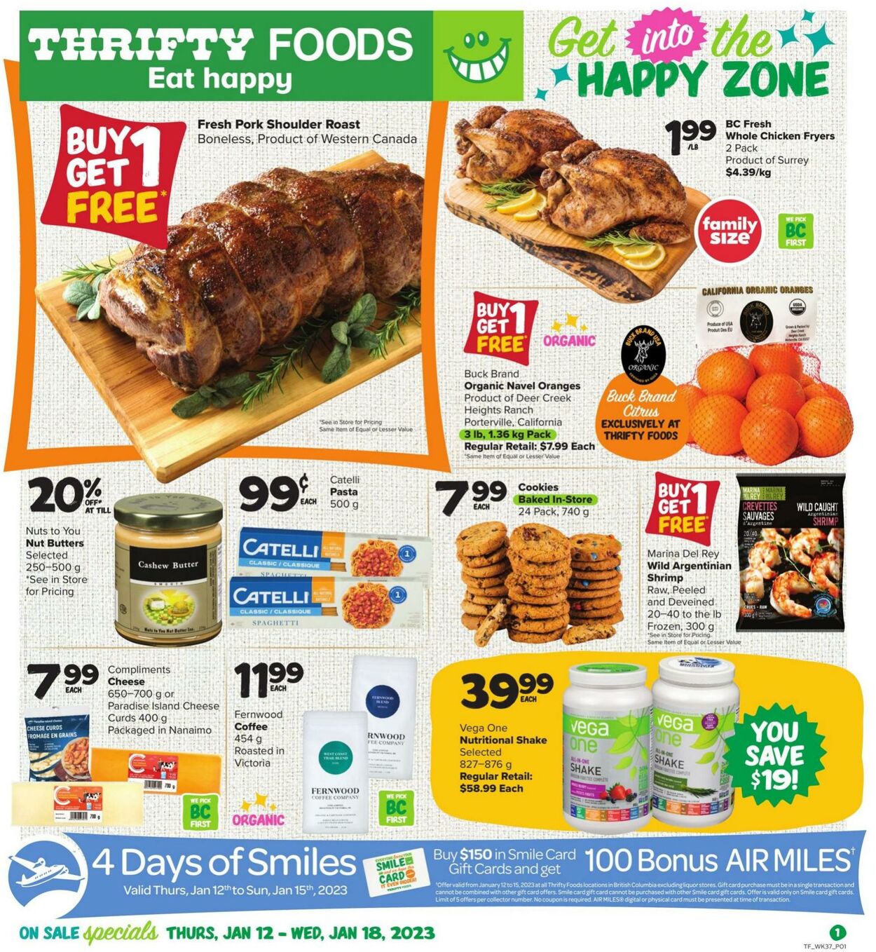 Circulaire Thrifty Foods 12.01.2023 - 18.01.2023