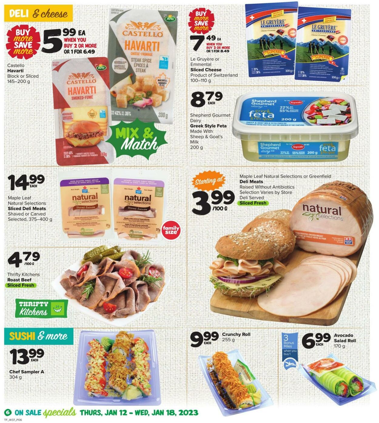 Circulaire Thrifty Foods 12.01.2023 - 18.01.2023