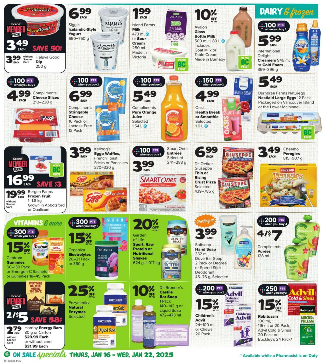 Circulaire Thrifty Foods 16.01.2025 - 22.01.2025