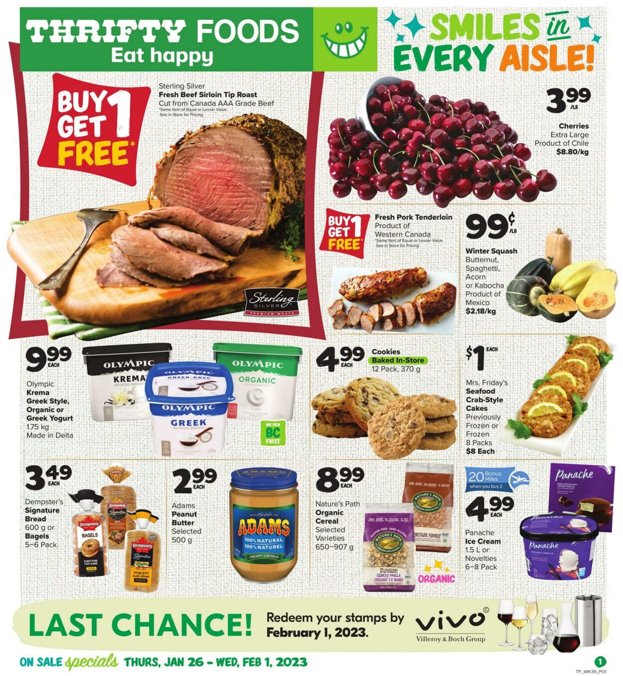 Circulaire Thrifty Foods 26.01.2023 - 01.02.2023