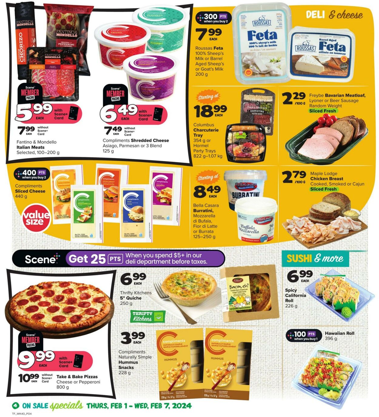 Circulaire Thrifty Foods 01.02.2024 - 07.02.2024