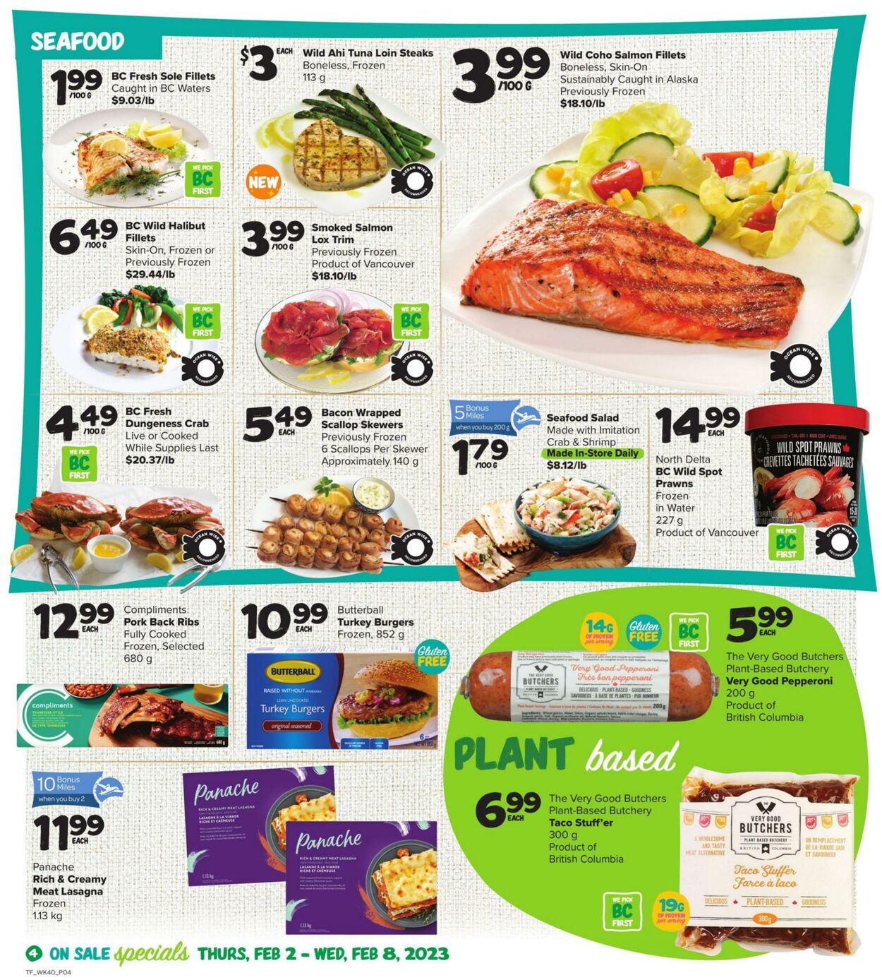 Circulaire Thrifty Foods 02.02.2023 - 08.02.2023