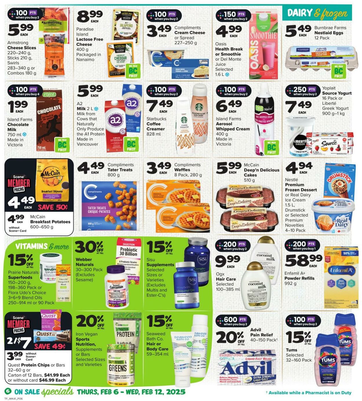 Circulaire Thrifty Foods 06.02.2025 - 12.02.2025