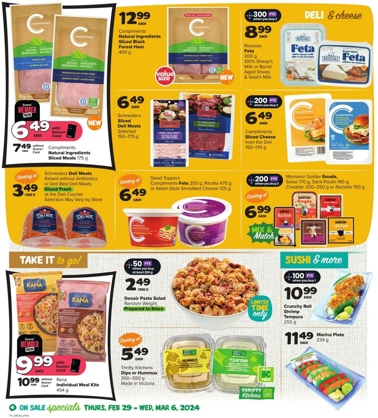Circulaire Thrifty Foods 29.02.2024 - 06.03.2024