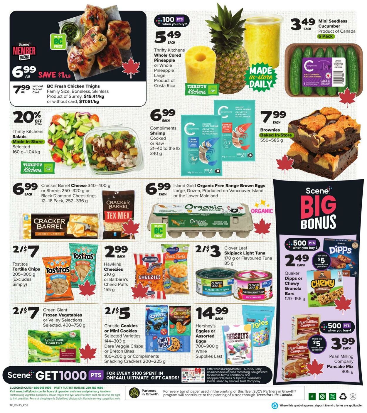 Circulaire Thrifty Foods 06.03.2025 - 12.03.2025