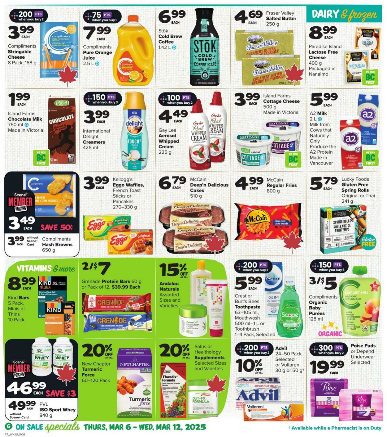 Circulaire Thrifty Foods 06.03.2025 - 12.03.2025