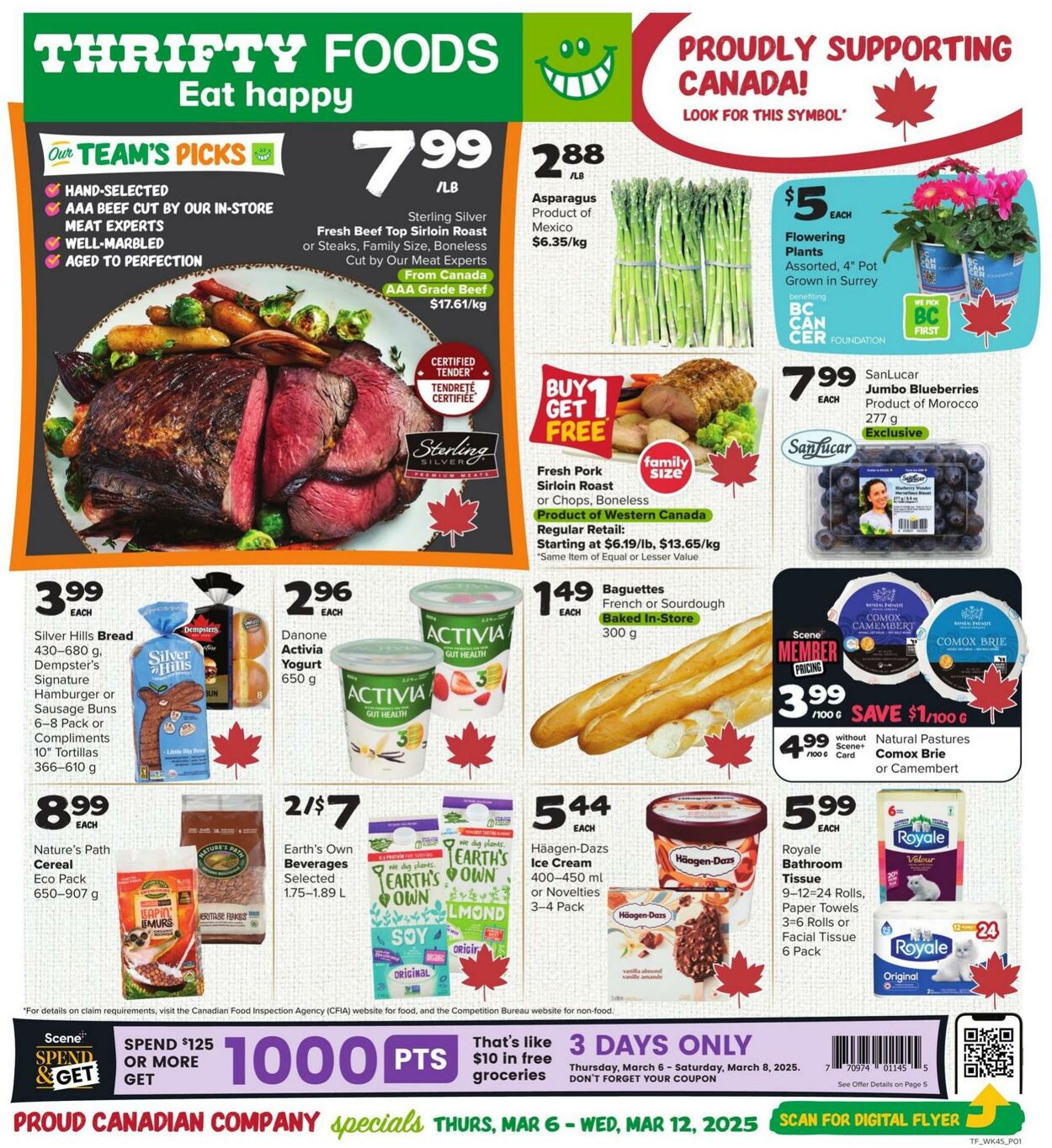 Circulaire Thrifty Foods 06.03.2025 - 12.03.2025