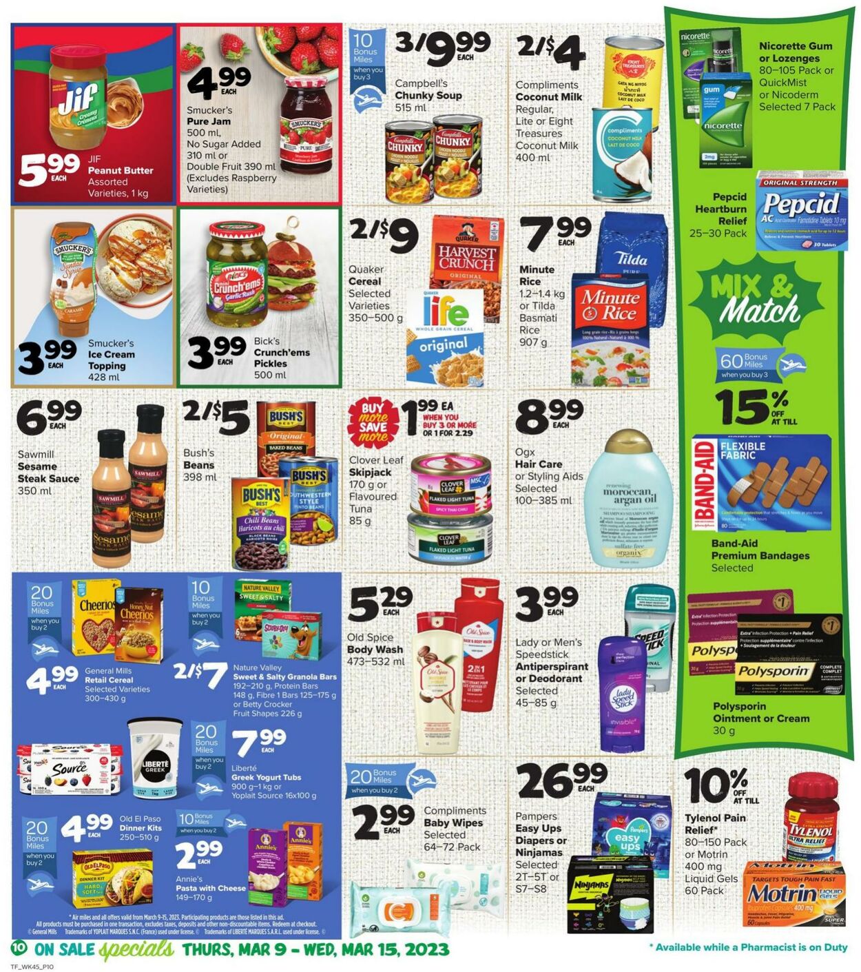 Circulaire Thrifty Foods 09.03.2023 - 15.03.2023